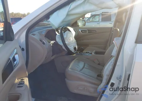 2016 Nissan Pathfinder Platinum z USA, uszkodzony, nr VIN 5N1AR2MN7GC642330